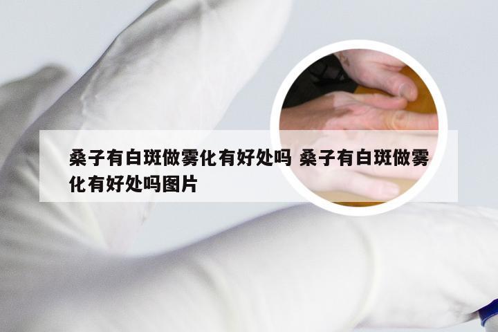 桑子有白斑做雾化有好处吗 桑子有白斑做雾化有好处吗图片